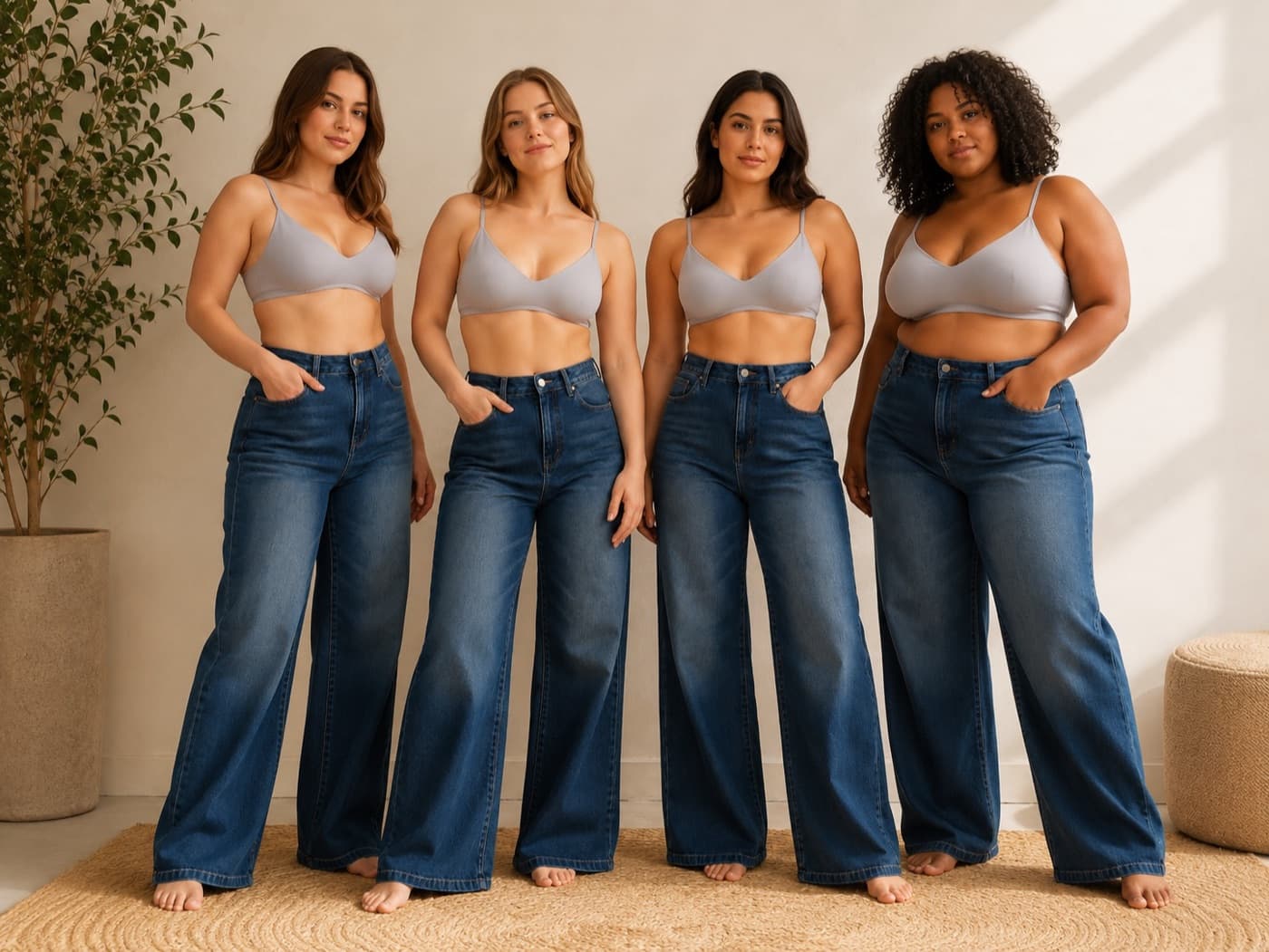 Jeans Wide Leg High Waist — vista 6